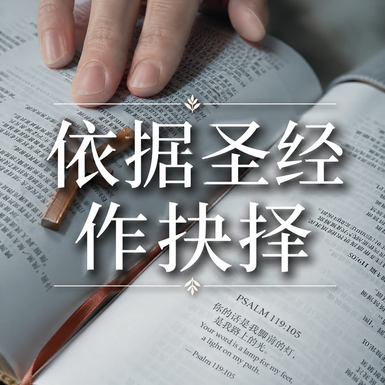 依据圣经做抉择